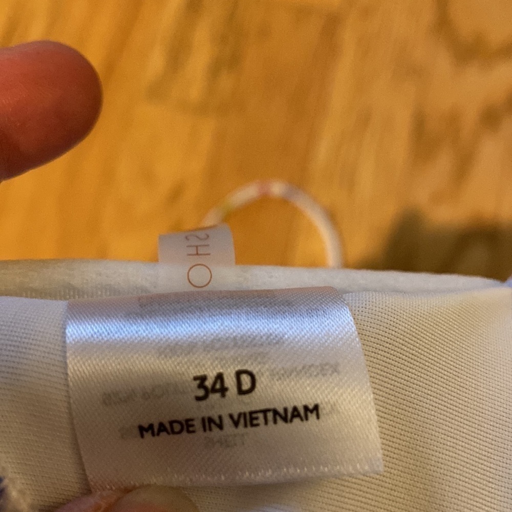 Shade & shore bikini top 34d nwt - Picture 5 of 5